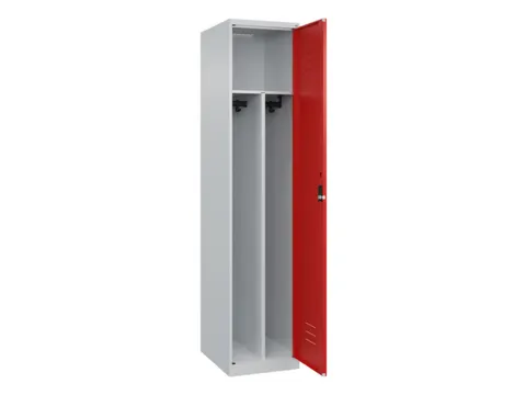 locker voor scheiding van kleding,HxBxD 1850x400x500mm,1vak