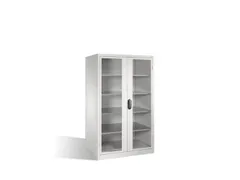 werkplaatskast,HxBxD 1950x1200x800mm,4xStalen bodem,cil.-slot