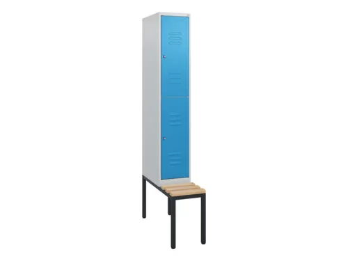 Dubbeldekse dekenkist,HxBxD 1950x300x815mm,1x2vak.,vak B 300mm