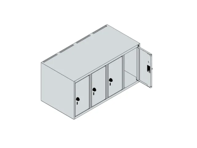 armoire superposable,p. Armoire vestiaire,4compart.