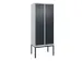 locker voor scheiding van kleding,HxBxD 2120x800x500mm,2vak