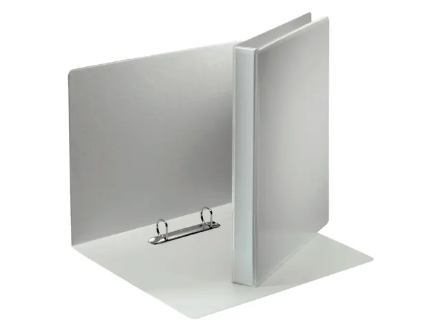 Presentatieringband Esselte A4 2 rings D-mech 20mm wit