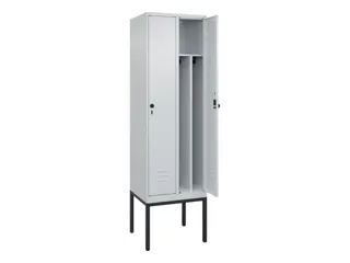 locker voor scheiding van kleding,HxBxD 2120x600x500mm,2vak - 2