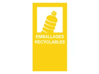 Magneetsticker Emballages/Recyclables - 1