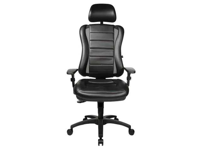 Bureaustoel Topstar Head Point RS zwart kunstleder