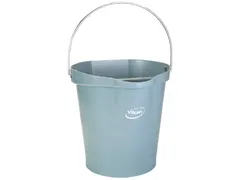 Hygiene 5686-88 emmer, 12 liter grijs, maatverdeling en schenktuit