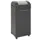 Afvalbak 75 Liter 840x380x320mm Plaatstaal 2 Wielen Klep Grijs