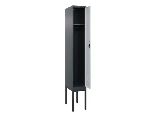 locker,HxBxD 2120x300x500mm,1vak,vak B 300mm,cil.-slot,voetonderstel