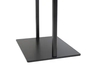 Infostandaard zwart metaal met acryl bord A4 - 6