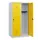 schoollocker,HxBxD 1530x800x500mm,2vak,vak B 400mm,draaigrendel