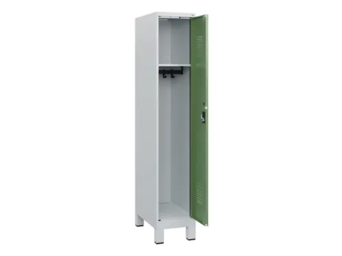 schoollocker,HxBxD 1630x300x500mm,1vak,vak B 300mm,cil.-slot,voeten