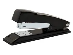 Nietmachine metaal voor nietjes nr. 24/6 26/6 30 vel 60mm zwart