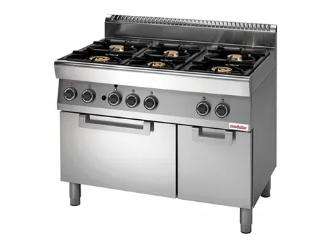 Modular 700 Gas 6-pits fornuis - gas oven