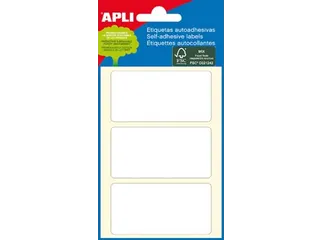 Apli Etiket 34x67mm Wit - 1