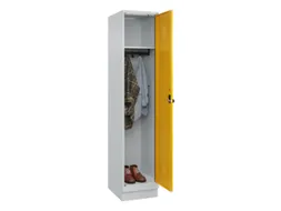 locker,HxBxD 1950x400x500mm,1vak,vak B 400mm,draaigrendel,sokkel