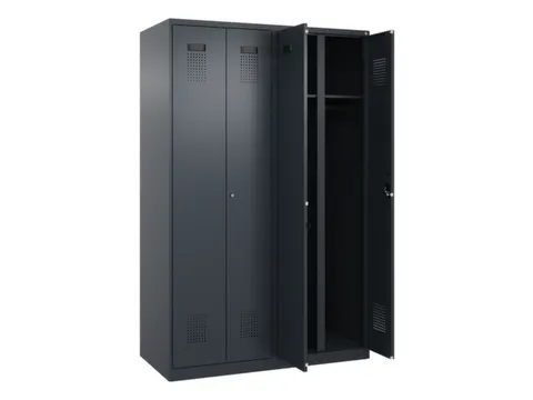 locker voor scheiding van kleding,HxBxD 1850x1200x500mm,4vak