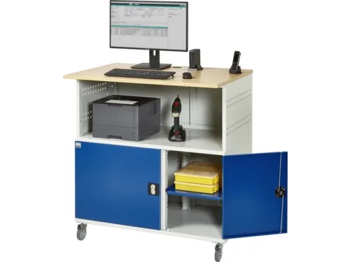 pc-kast,HxBxD 1150x1100x800mm,stopcontactdoos m. schakelaar
