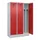 locker voor scheiding van kleding,HxBxD 1950x1200x500mm,3vak