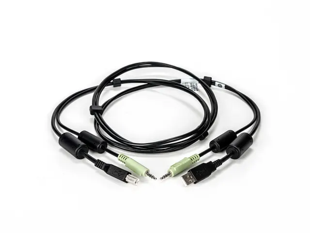 Vertiv Avocent CBL0130, 1,8 m, USB, USB, USB, 1-USB, 1-3.5mm, 1-USB, 2