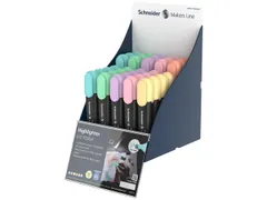 Surligneur Schneider Job Pastel assorti