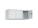 opzetkast,v. locker,3vak.,vak B 400mm,HxBxD 500x1200x500mm
