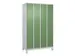 locker voor scheiding van kleding,HxBxD 1950x1200x500mm,4vak