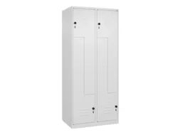 Z-garderobekast,HxBxD 1850x800x500mm,vak B 200/400mm,draaigrendel