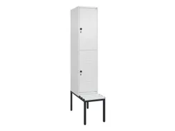 Dubbeldekse dekenkist,HxBxD 2120x400x815mm,1x2vak.,vak B 400mm