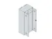 locker voor scheiding van kleding,HxBxD 1850x800x500mm,2vak