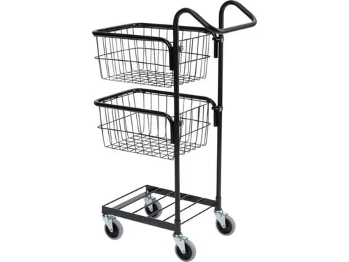 Miniwagen 2Manden Draagvermogen 50Kg L X B 650X 360Mm Zwart
