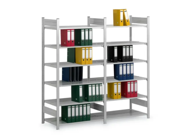 Inhaakstelling Aanbouwveld 1750x1010x635mm 5Legborden Dubbel Ral7035