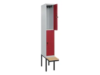 Dubbeldekse dekenkist,HxBxD 2120x300x815mm,1x2vak.,vak B 300mm - 2
