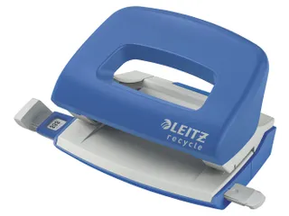 Perforator Leitz Nexxt Recycle mini 10 vel blauw - 3