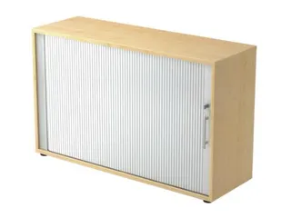 jaloeziedeurkast,HxBxD 748x1200x400mm,1xhouten vloer,2 OH,romp esdoorn - 2