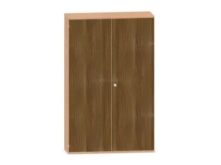 kantoorkast,HxBxD 1920x1200x430mm,decor romp beuken,decor front noten - 1