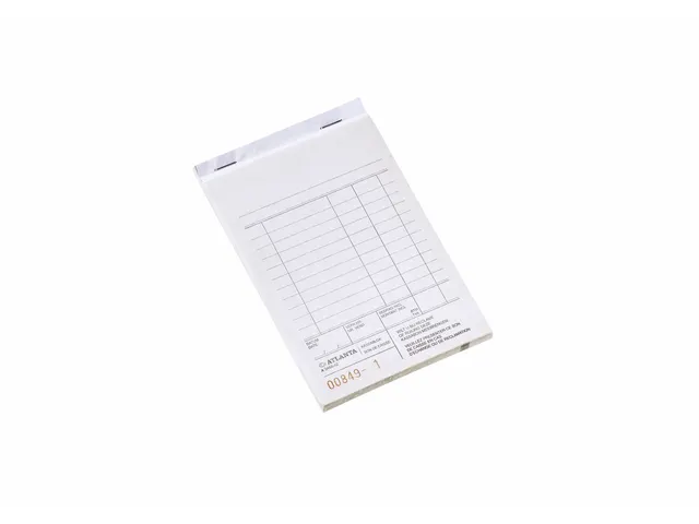 Kassablok Djois Atlanta met kopie (carbon) 142x100mm 50x2vel houtvrij