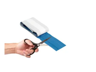 Detectaplast 8188 Textielpleister Elastisch Blauw 6cm x 1 meter - 4