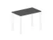 In hoogte verstelbaar bureau,HxBxD 720-840x1000x600mm,MS-donkergrijs