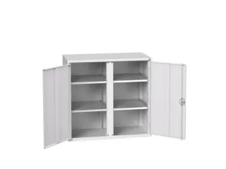 universele kast,HxBxD 1000x1050x550mm,4xStalen bodem,draaigrendelslot - 1