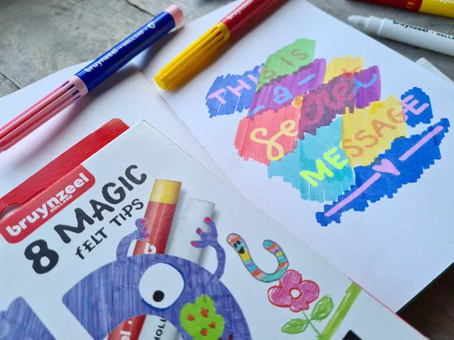 Feutre Bruynzeel Kids Magic set 8 couleurs