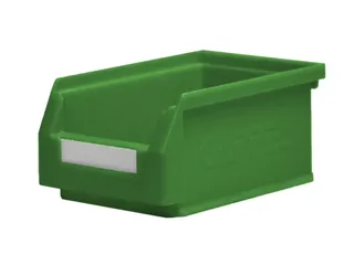 Magazijnbakken Pe Hxbxd 75X105X160/140Mm Groen - 1