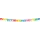 Letterslinger gefeliciteerd kleur 1.6m