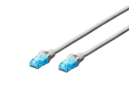 CAT 5e U-UTP patchkabel CU PVC AWG 26/7 Lengte 2m Grijs
