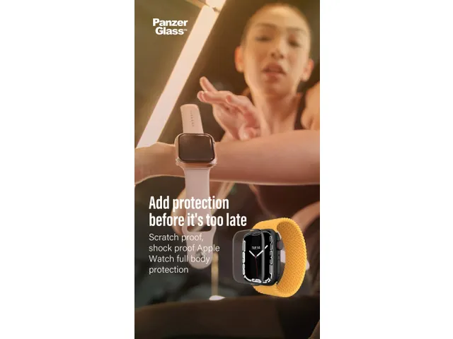 PanzerGlass Full body Case Black Apple Watch SE 3 | SE | 6 | 5 | 4