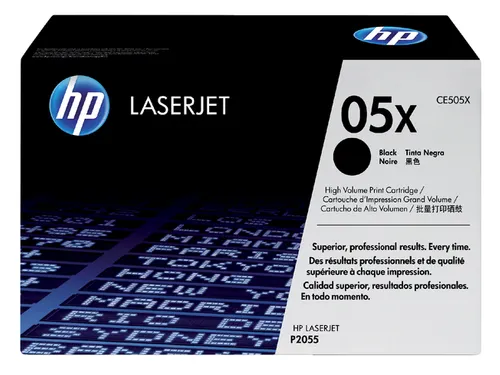HP 05X Toner CE505X Zwart 6500 Pagina’s Origineel