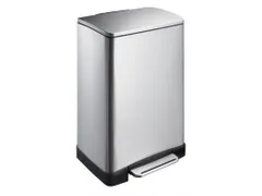 Pedaalemmer E-Cube 40 ltr, Mat RVS FPP EKO