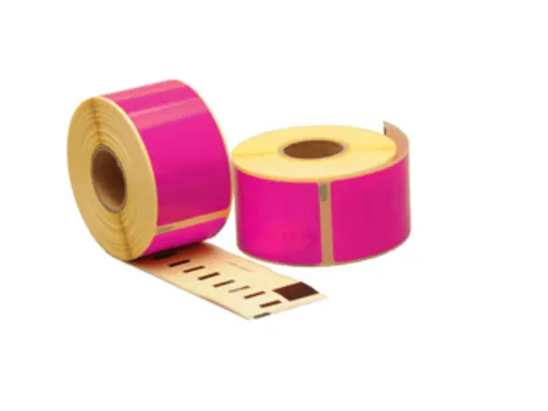 Dymo Compatible Label 99012 36x89mm Roze