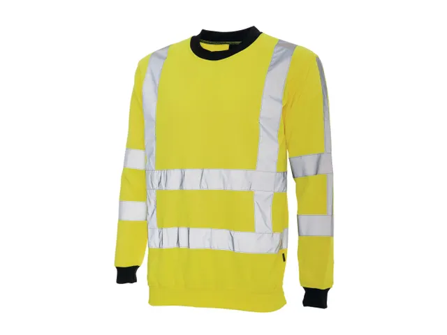 Intersafe Infra-line sweater, fluo geel, maat 3XL, per stuk