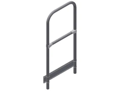 leuning,v. bordestrap,B 600mm