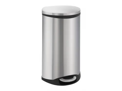 Pedaalemmer Shell Bin 30 Liter Mat RVS